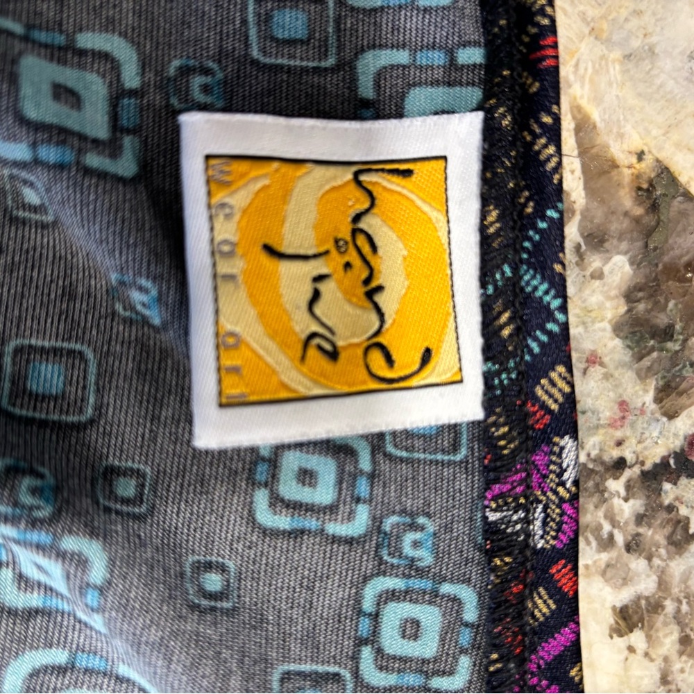 Hand Jive Women's Multicolor Patchwork Tunic Top - image 5